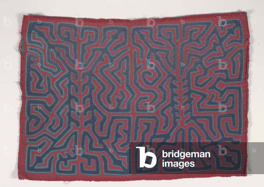 Shirt Panel (mola), c.1950 (appliqued cotton)