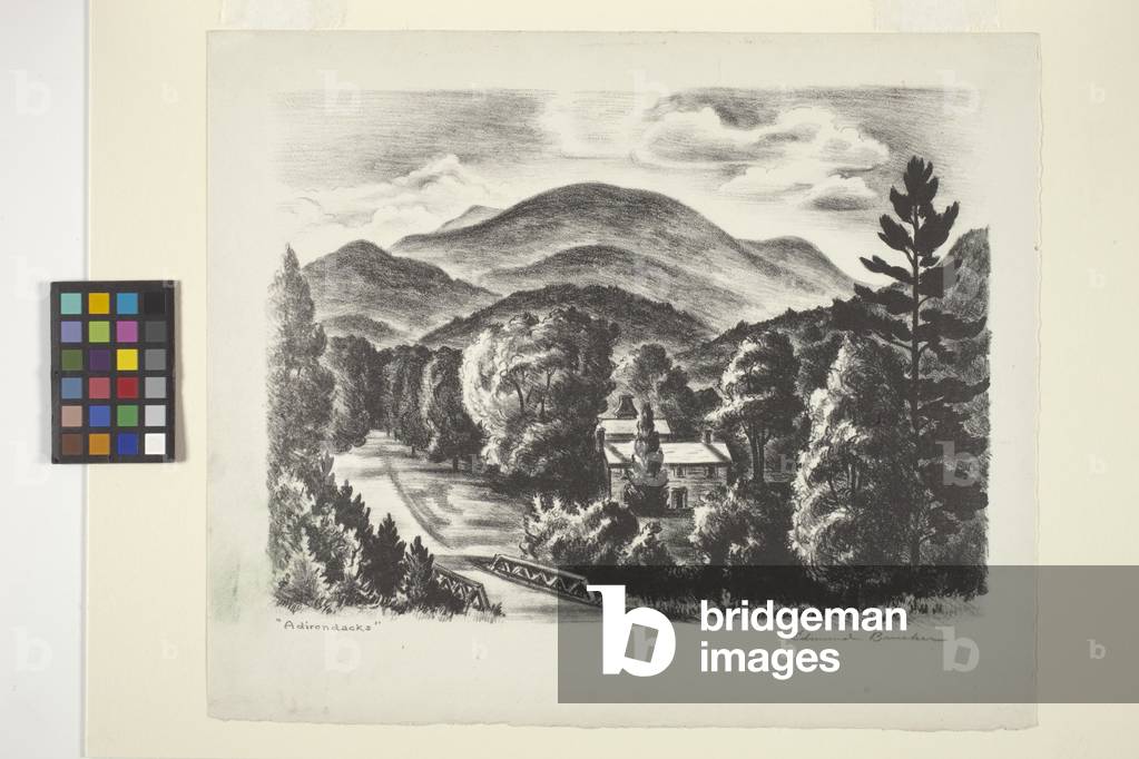 Adirondacks (litho)