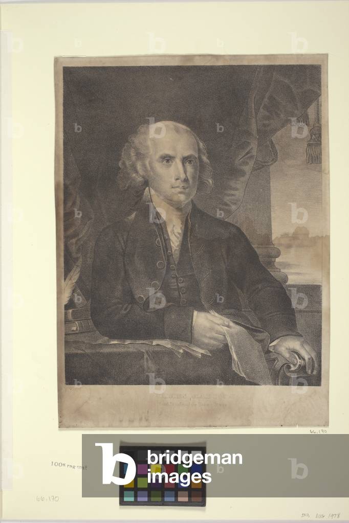 James Madison (lithograph)