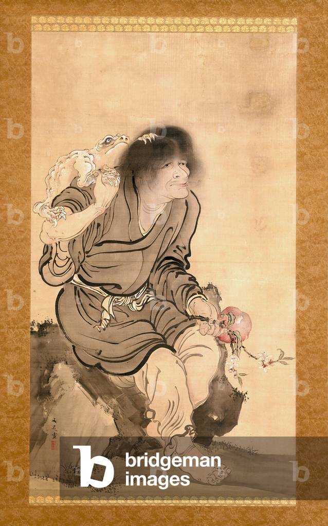 Xiama (ink and light colour on silk)