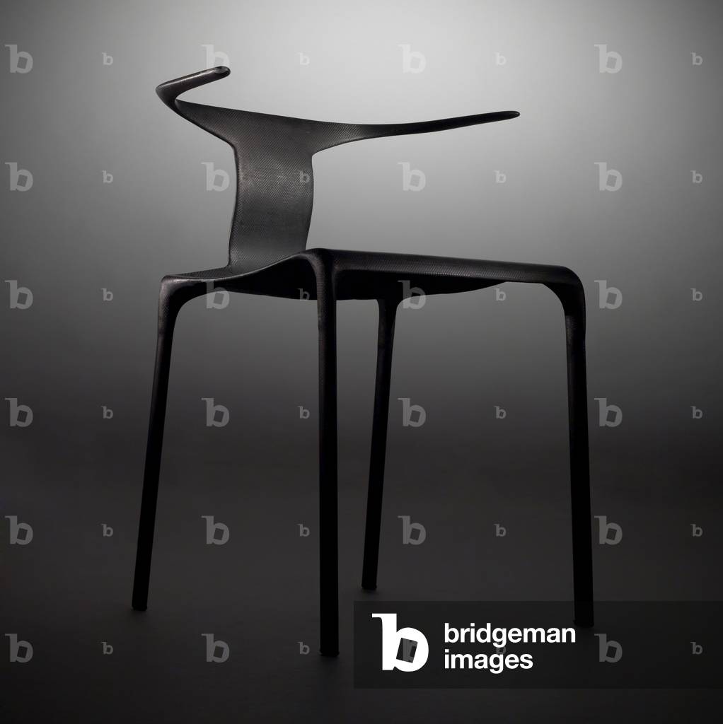 Light-Light Chair (Prototype) (carbon fiber and nomex composite)