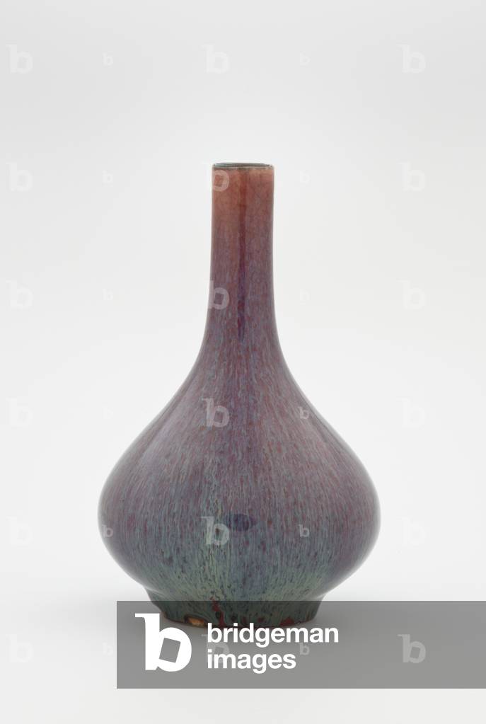 Vase, 1800-1899 (red glaze)
