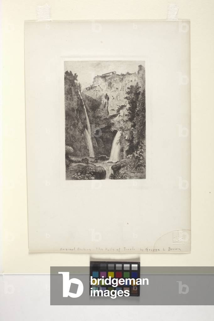 The Falls Of Tivoli (ink)