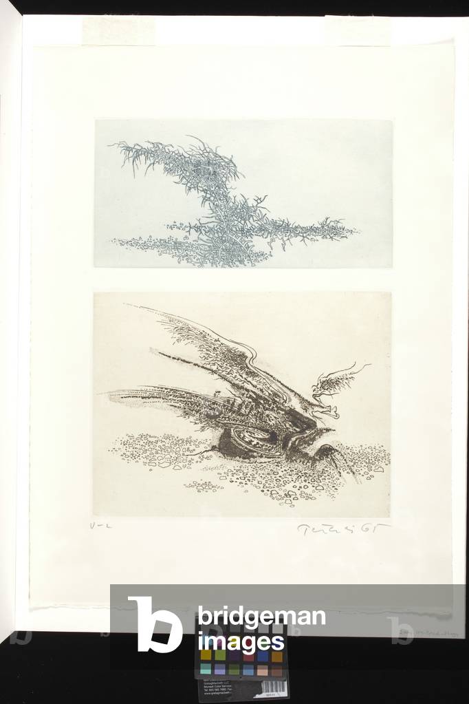 Elegy (etching and engraving on arches)