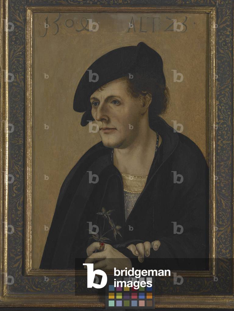 Portrait Of A Young Man (oil on wood)