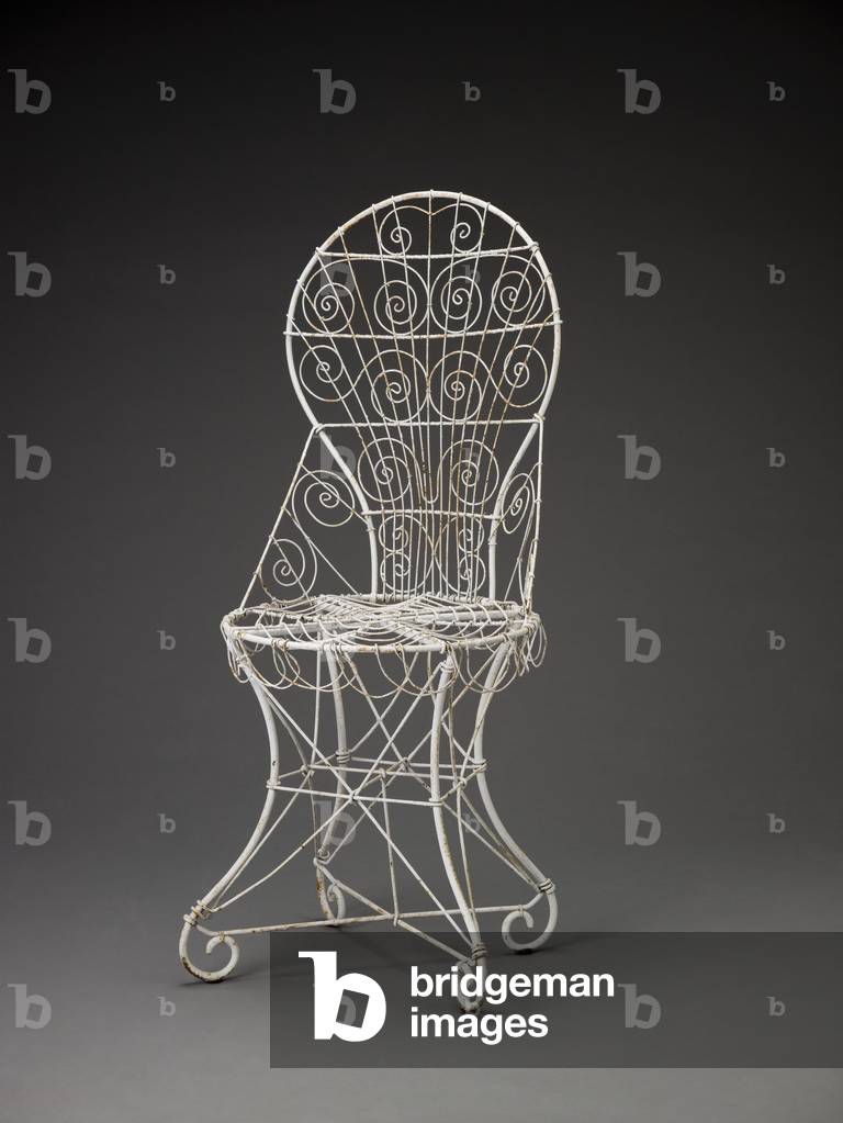 Wire Chair (painted metal)