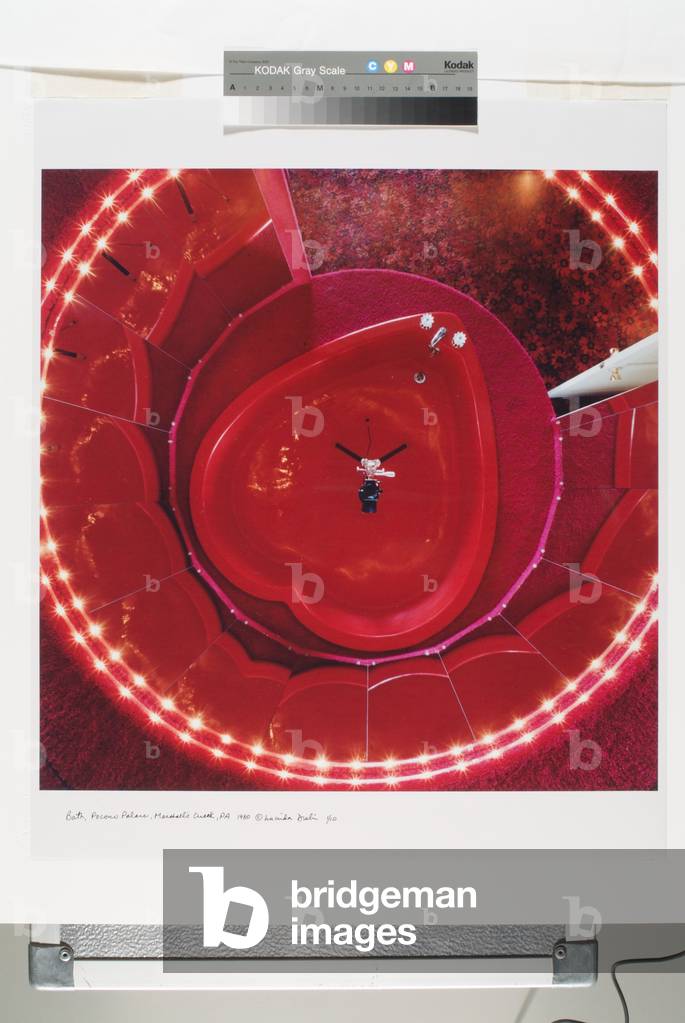 Heart Shaped Tub, Pocono Palace, Marshall'S Creek, Pa (chromogenic colour print)