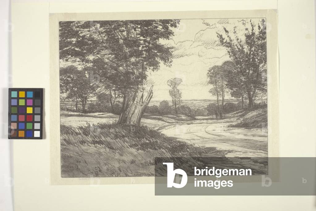 Hurley Road (ink on paper)