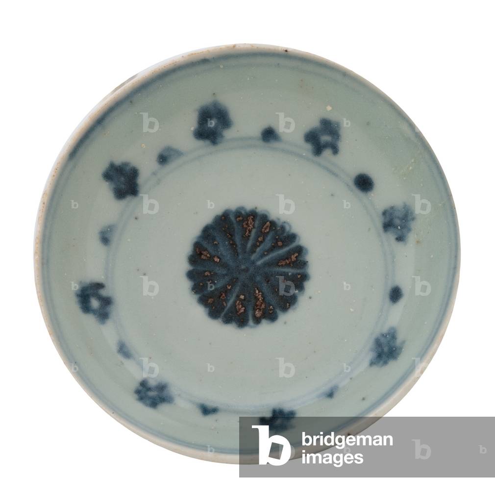 Bowl, 1400-1599 (porcelain with blue underglaze)