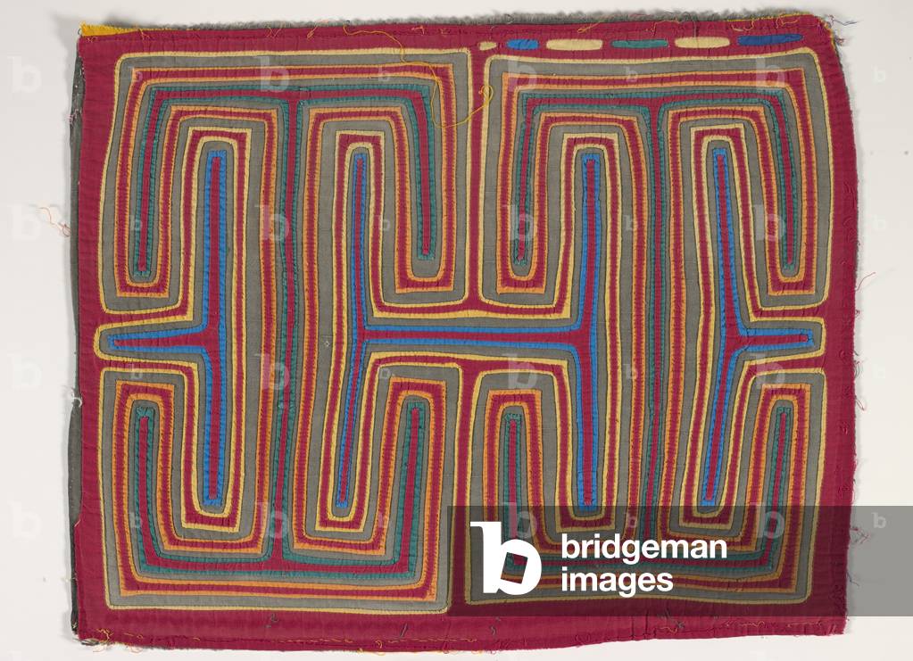 Shirt Panel (mola), c.1950 (appliqued cotton)