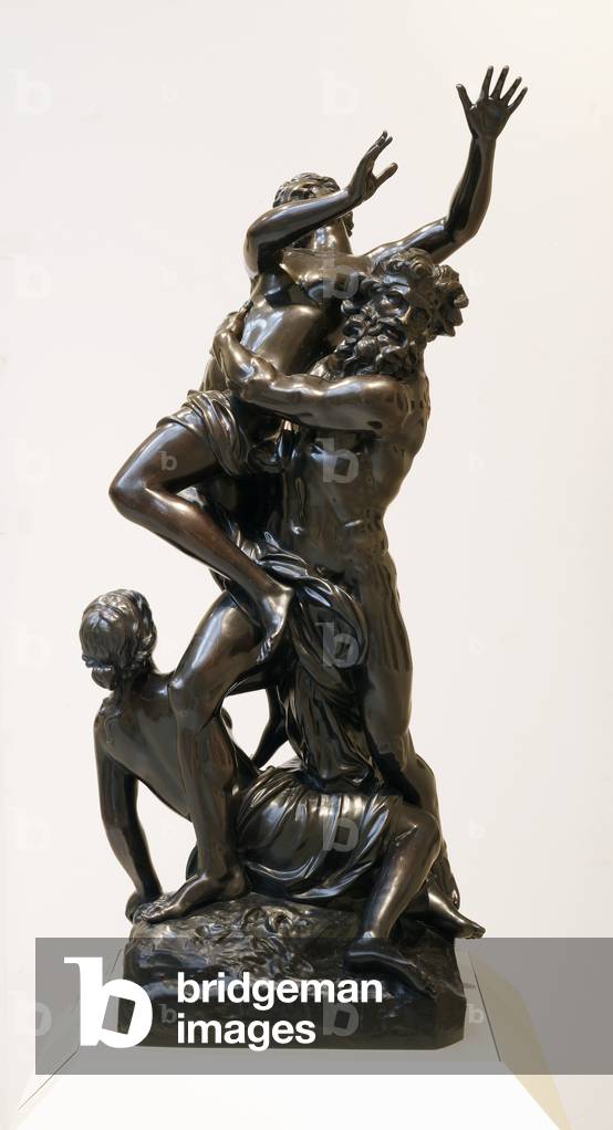 Pluto Abducting Proserpine (bronze)