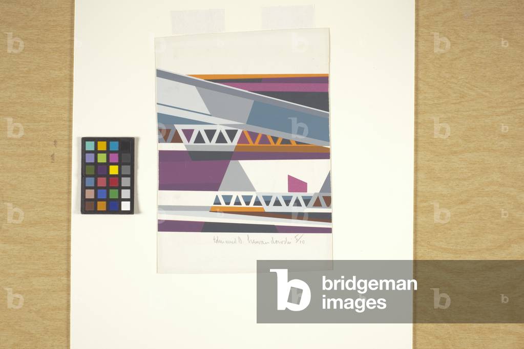 Girder (Fragment Ii) (screenprint)