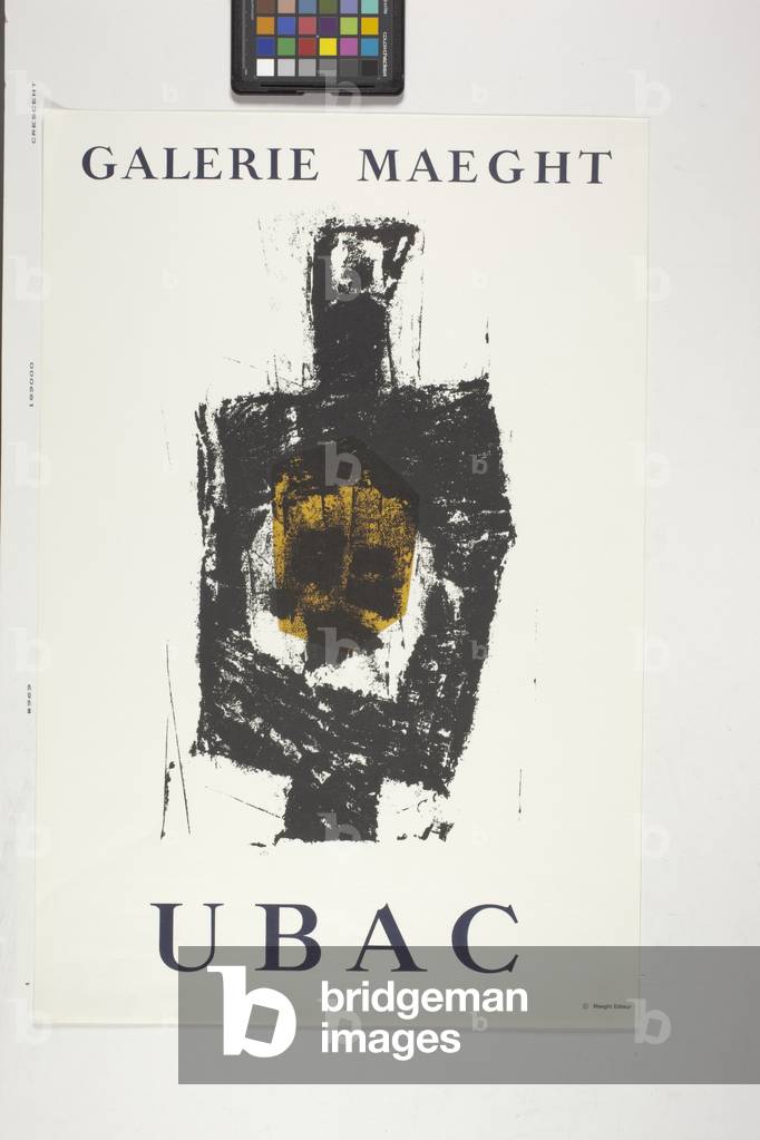 Galerie Maeght, Ubac (colour lithograph)