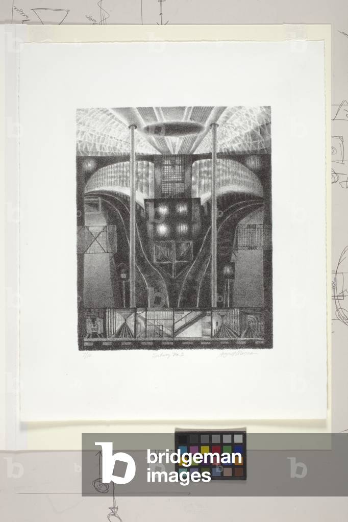 Subway #3 (lithograph)