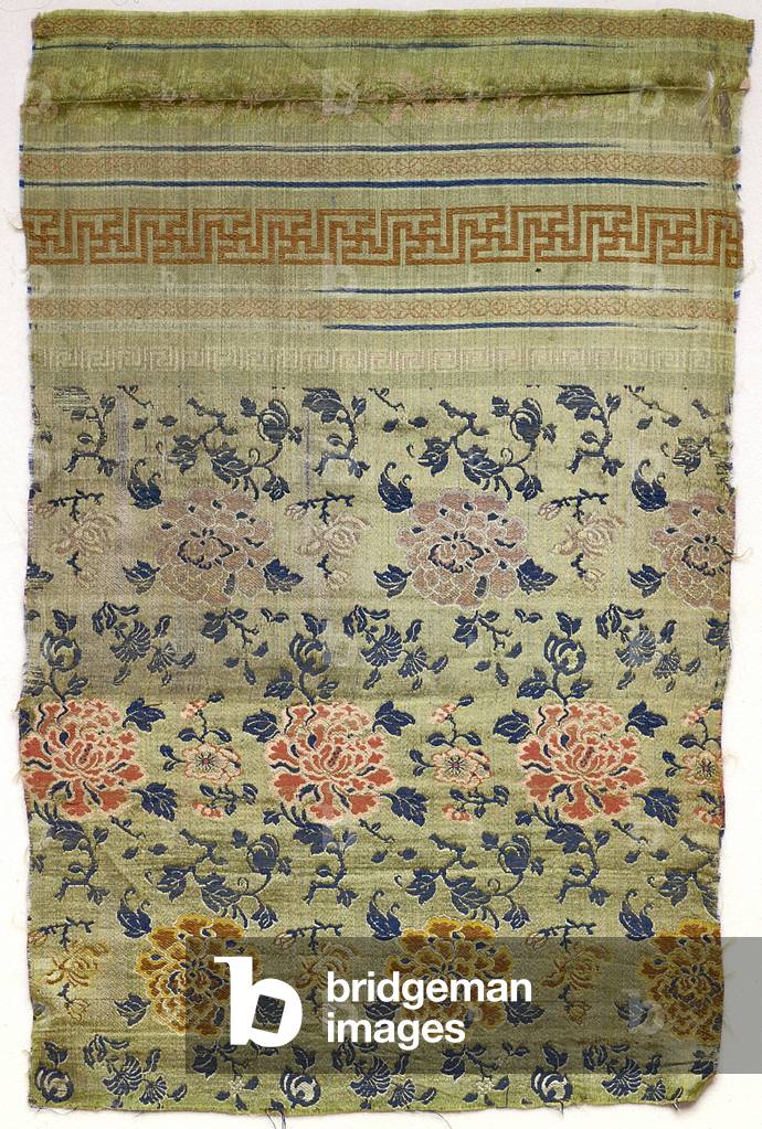 Fragment Of Curtain Fabric