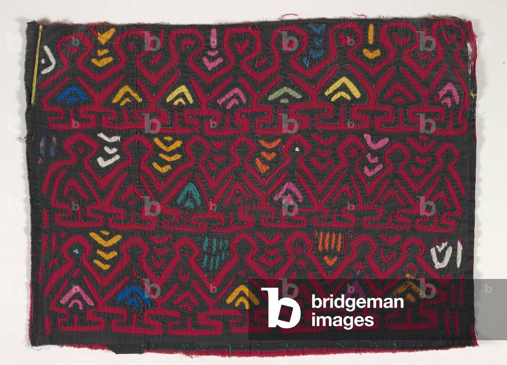Shirt Panel (mola), c.1950 (appliqued cotton)