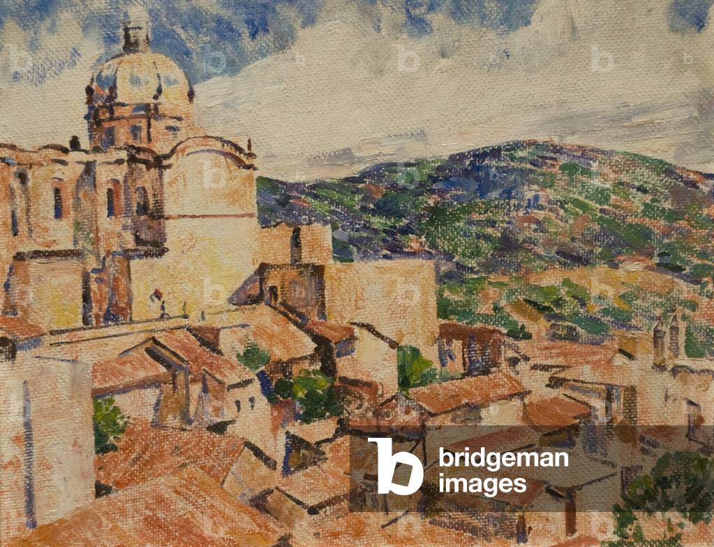 Mexico (oil on masonite)