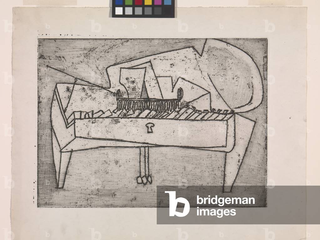 Polymorphic Pianos (etching)