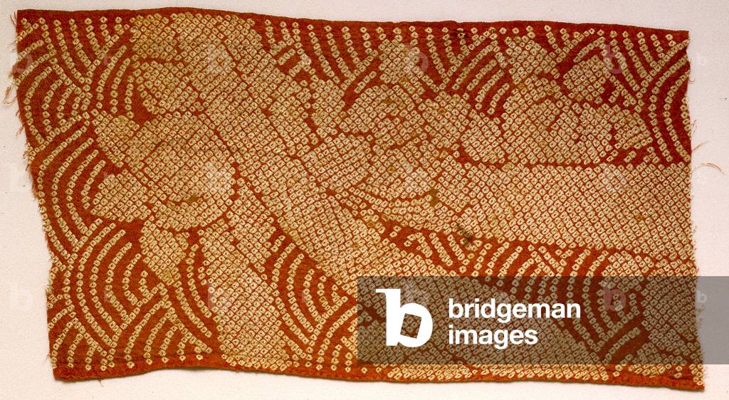 Woman'S Under Kosode, An Aigi, Fragment (photo)