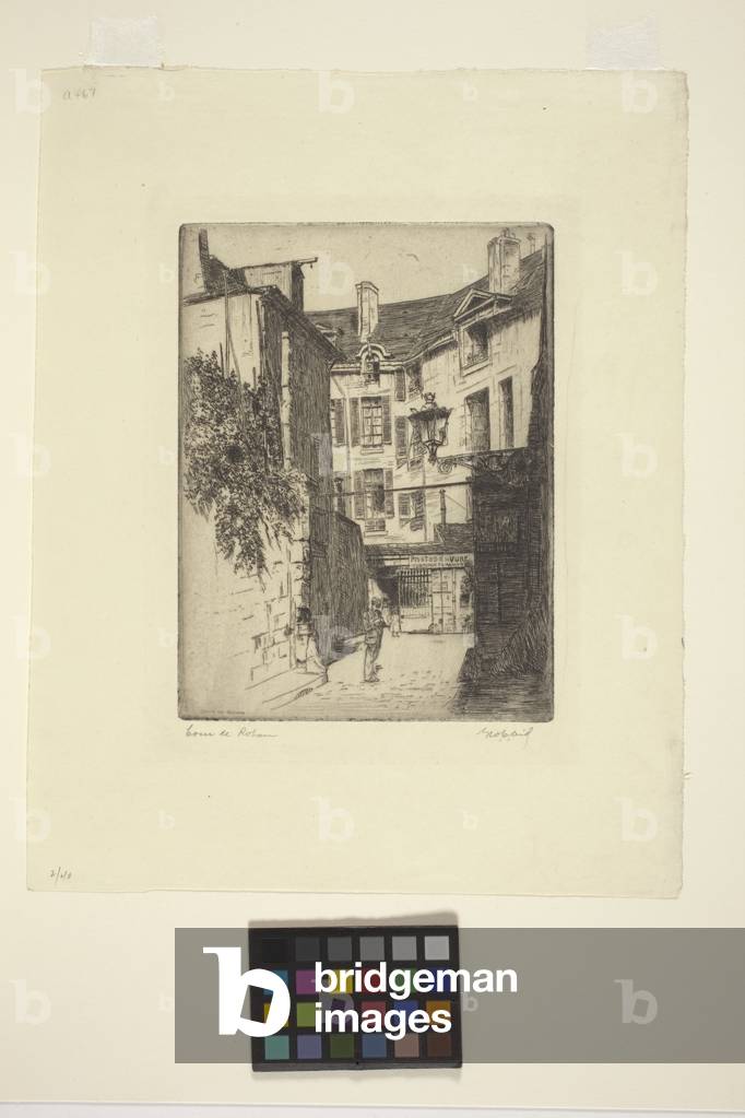 Cour De Rohan (ink)