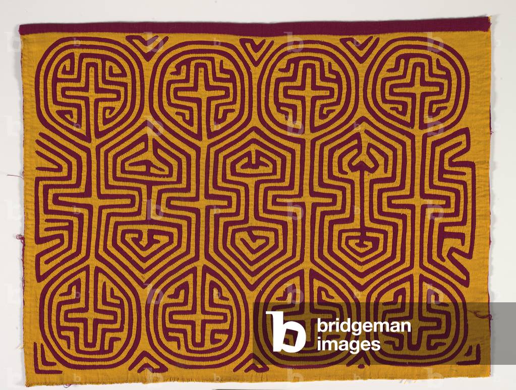Shirt Panel (mola), c.1950 (appliqued cotton)