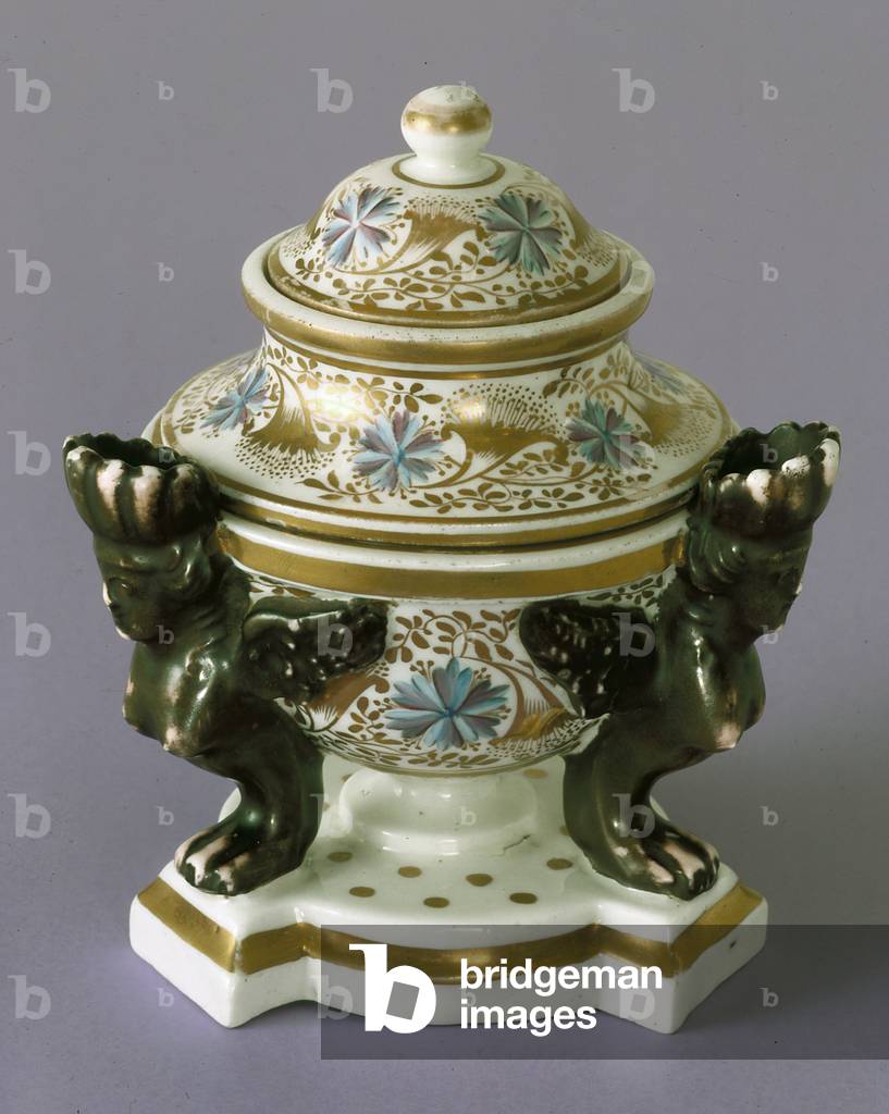 Inkstand (Ponce Pot And Inkwell) (soft-paste porcelain)