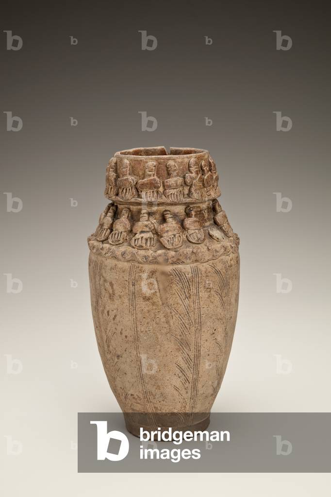 Vase (earthenware, out glaze)