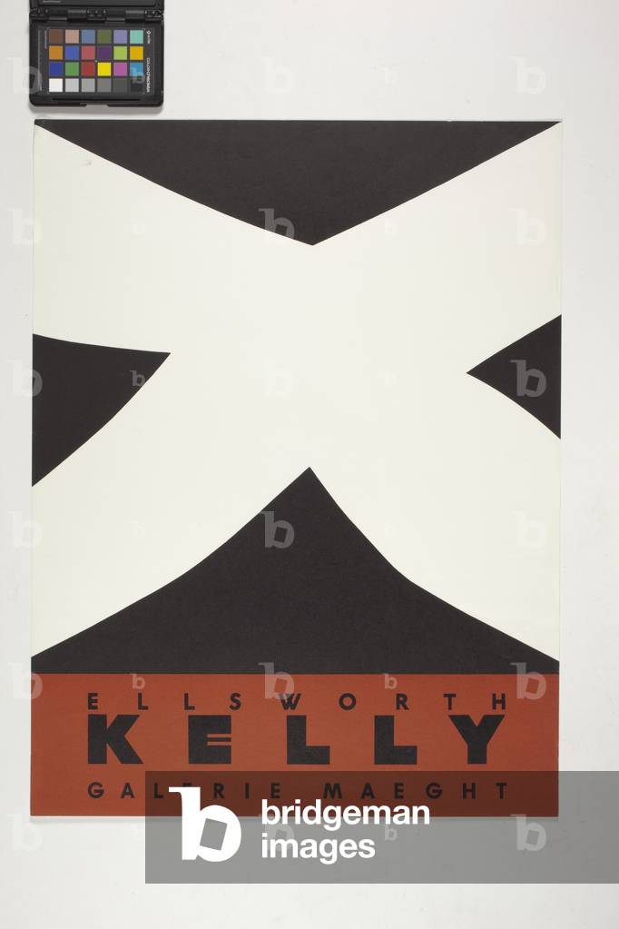 Ellsworth Kelly, Galerie Maeght (colour lithograph)