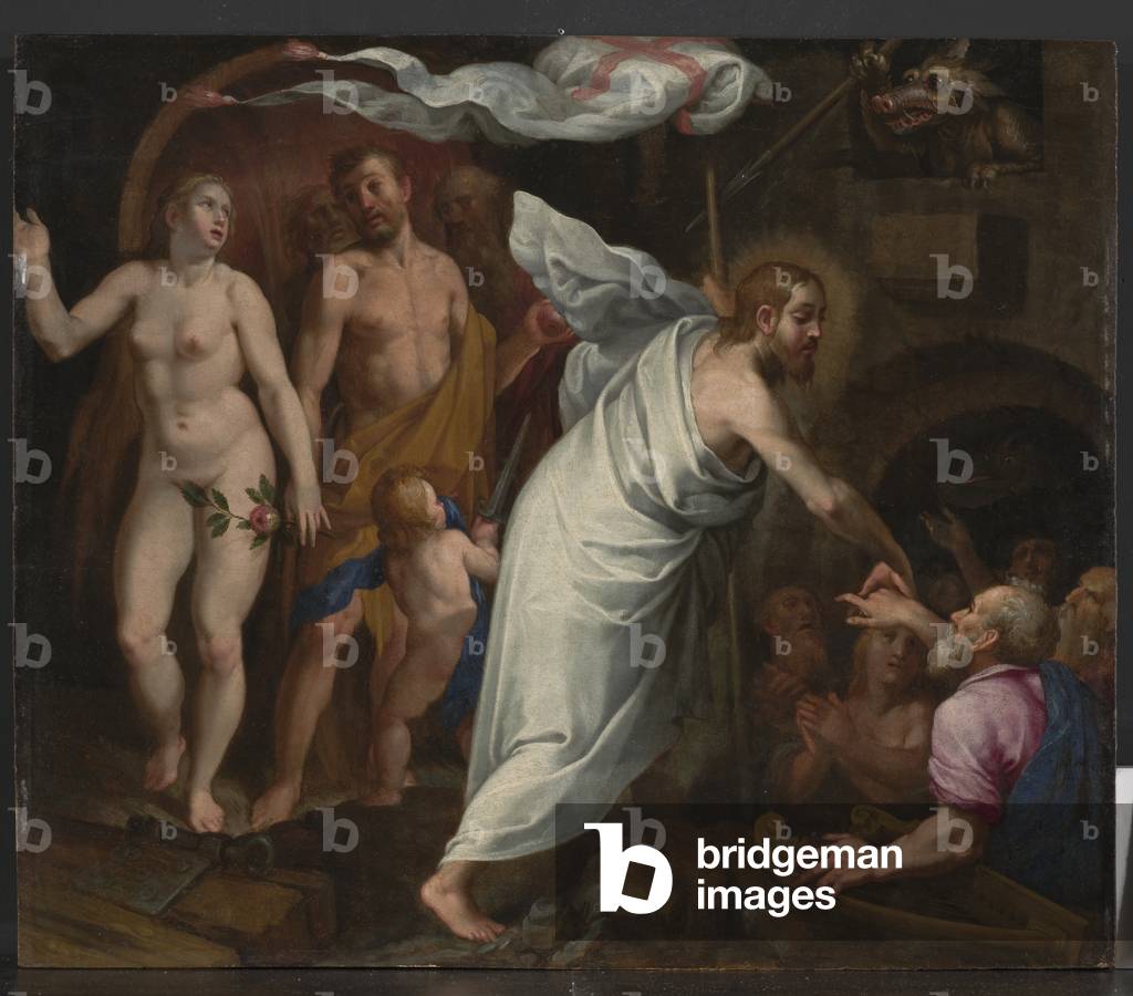 Cristo Discesa in Limbo (olio su legno)