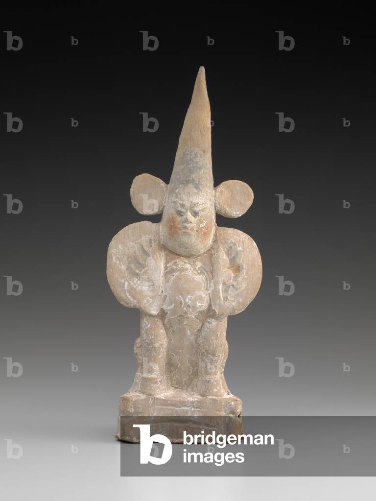 Tomb Guardian (earthenware with paint)