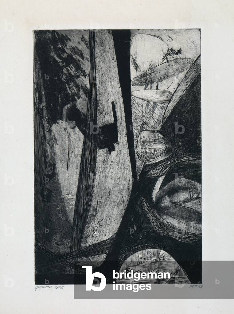 Growth, 1949 (engraving & aquatint)