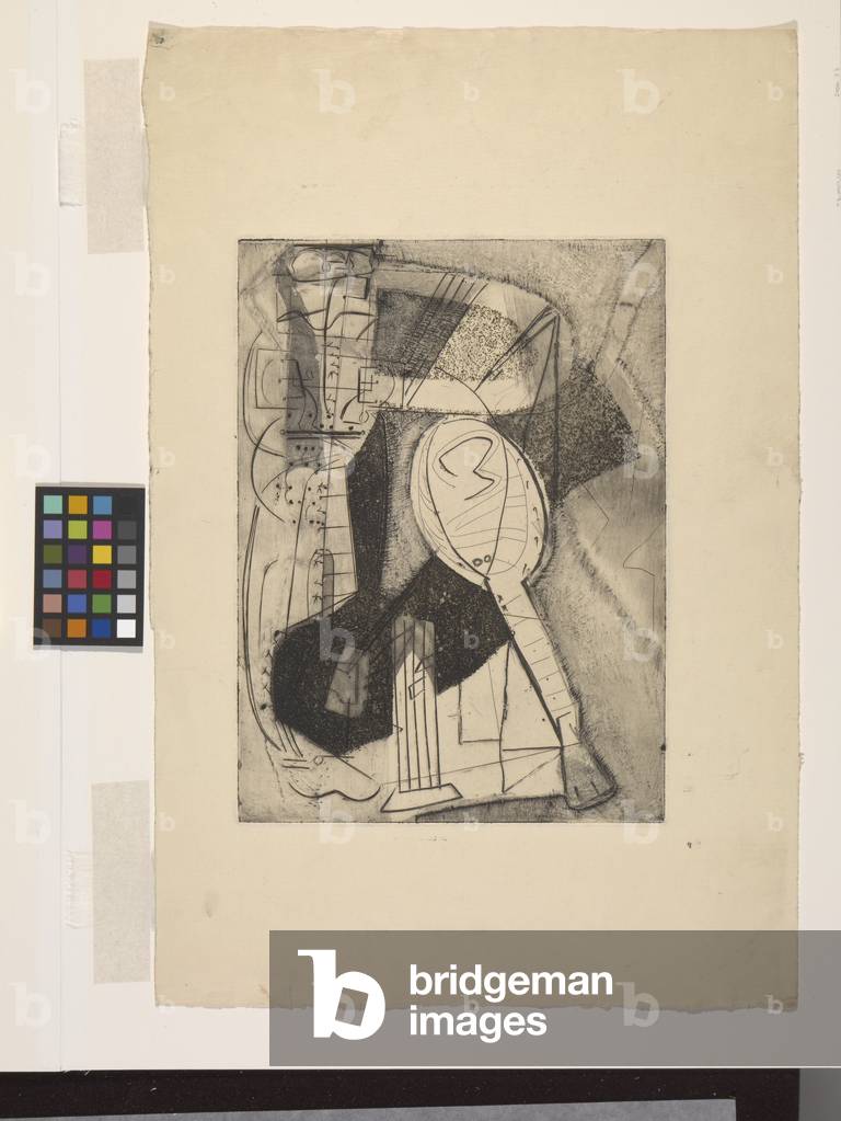 Piano Music By Evan Envissen (etching, engraving with aquatint)