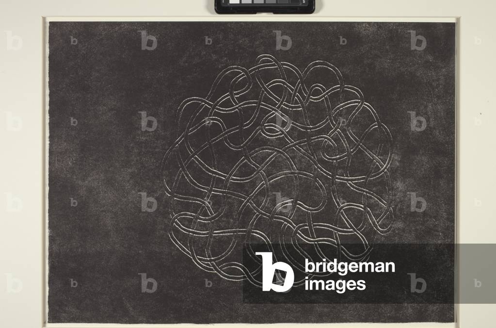 Untitled Vii (lithograph, line involvements)
