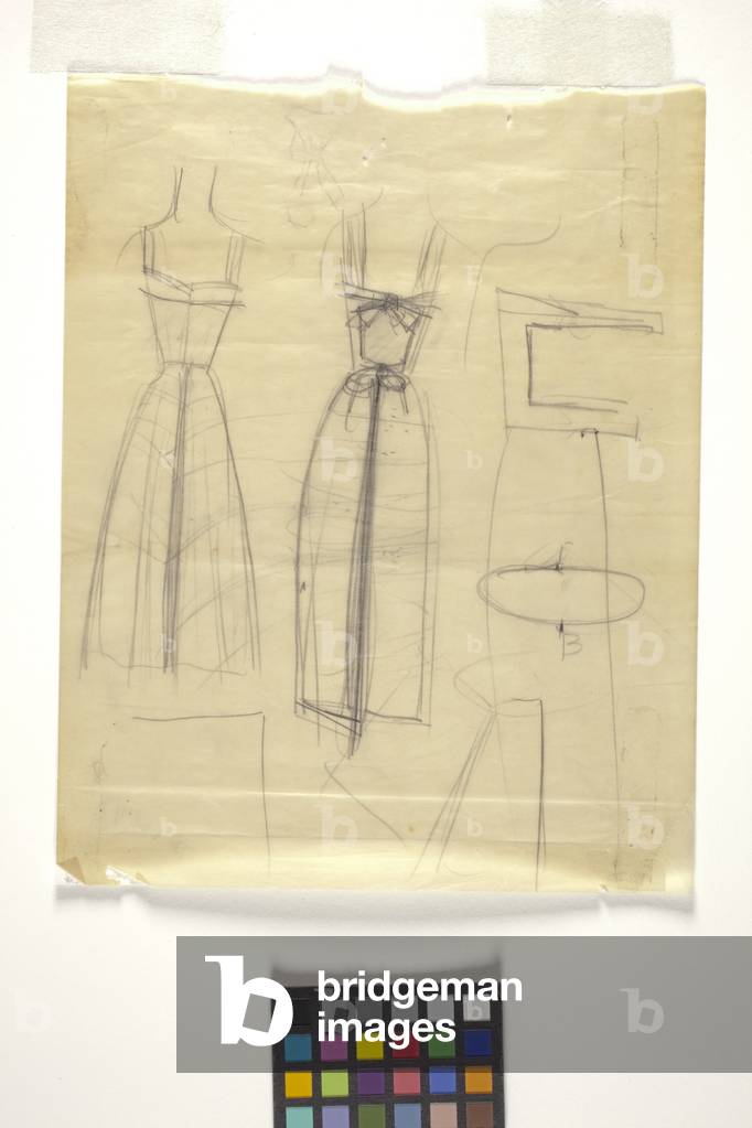 Sketch Of A Sundress (pencil on paper)