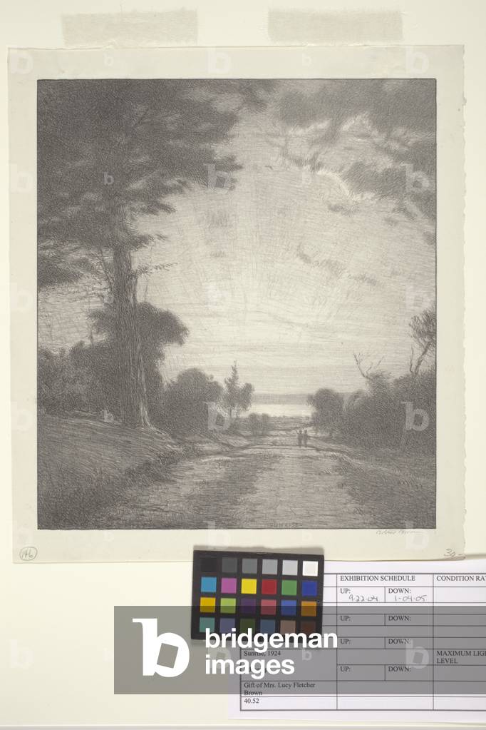 Sunrise (ink on paper)