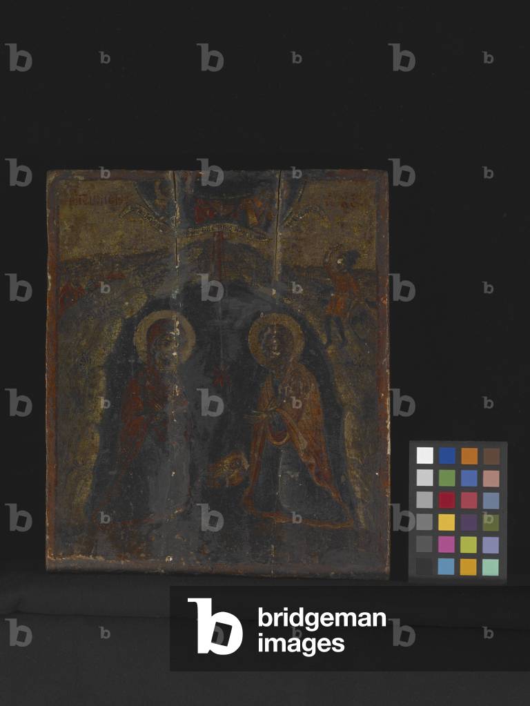 The Genesis Of Jesus Christ (tempera on wood)