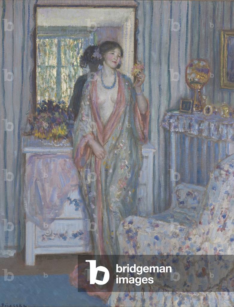 La vestaglia, 1915 (olio su tela)