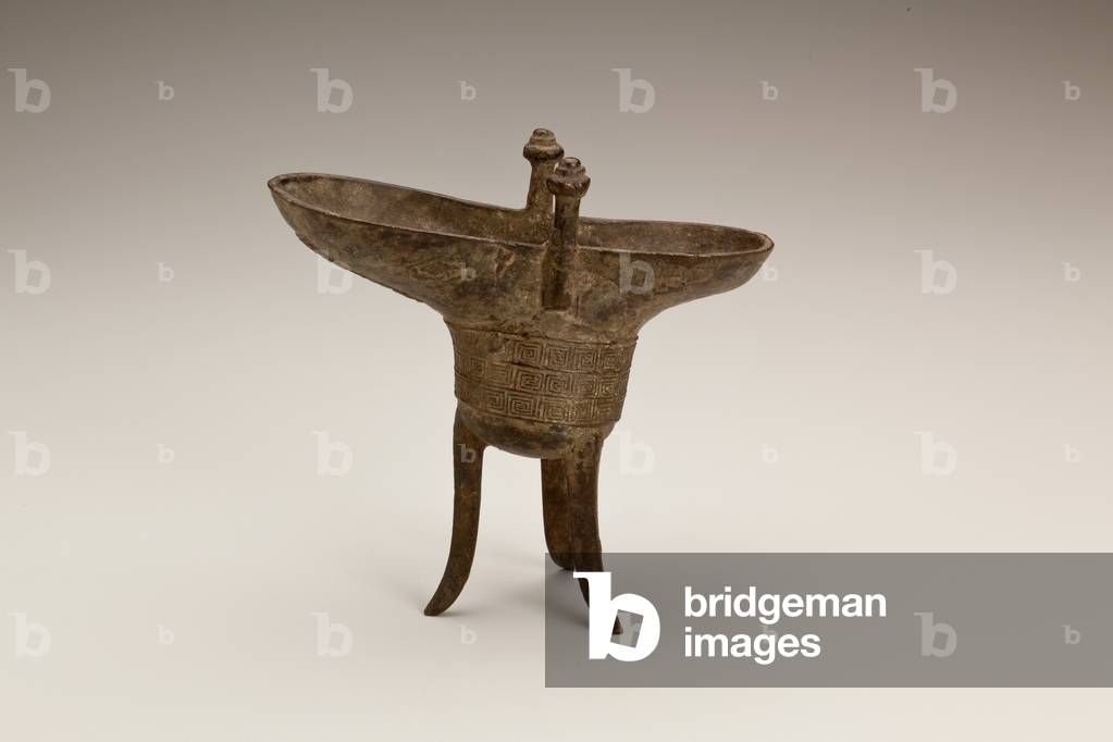 Libation cup, 1738 (bronze)