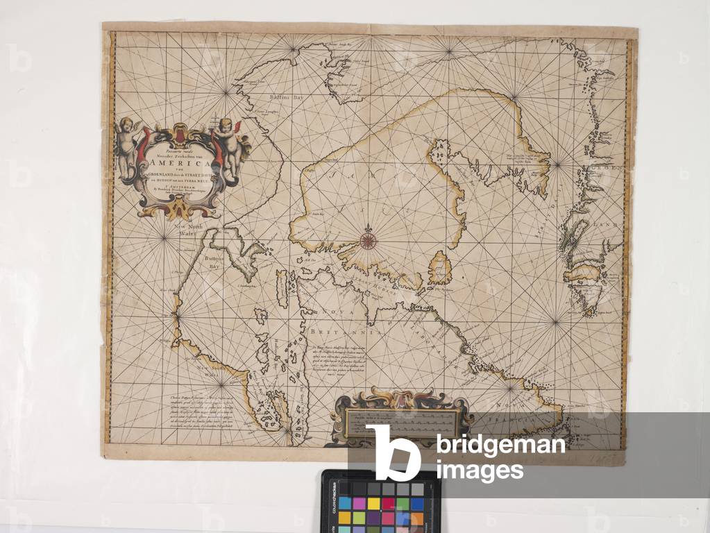 New Map Of The Northeasternmost Coast Of America (engraving with hand-colouring on off-white laid paper)