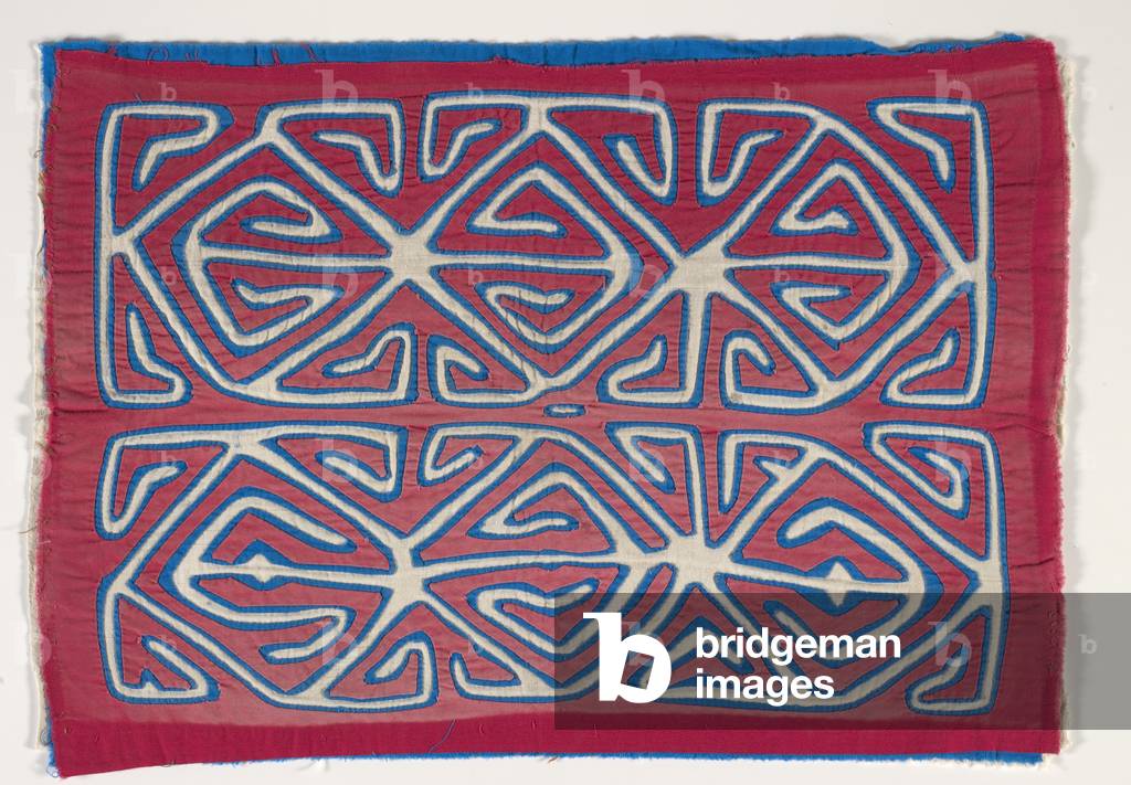 Shirt Panel (mola), c.1950 (appliqued cotton)
