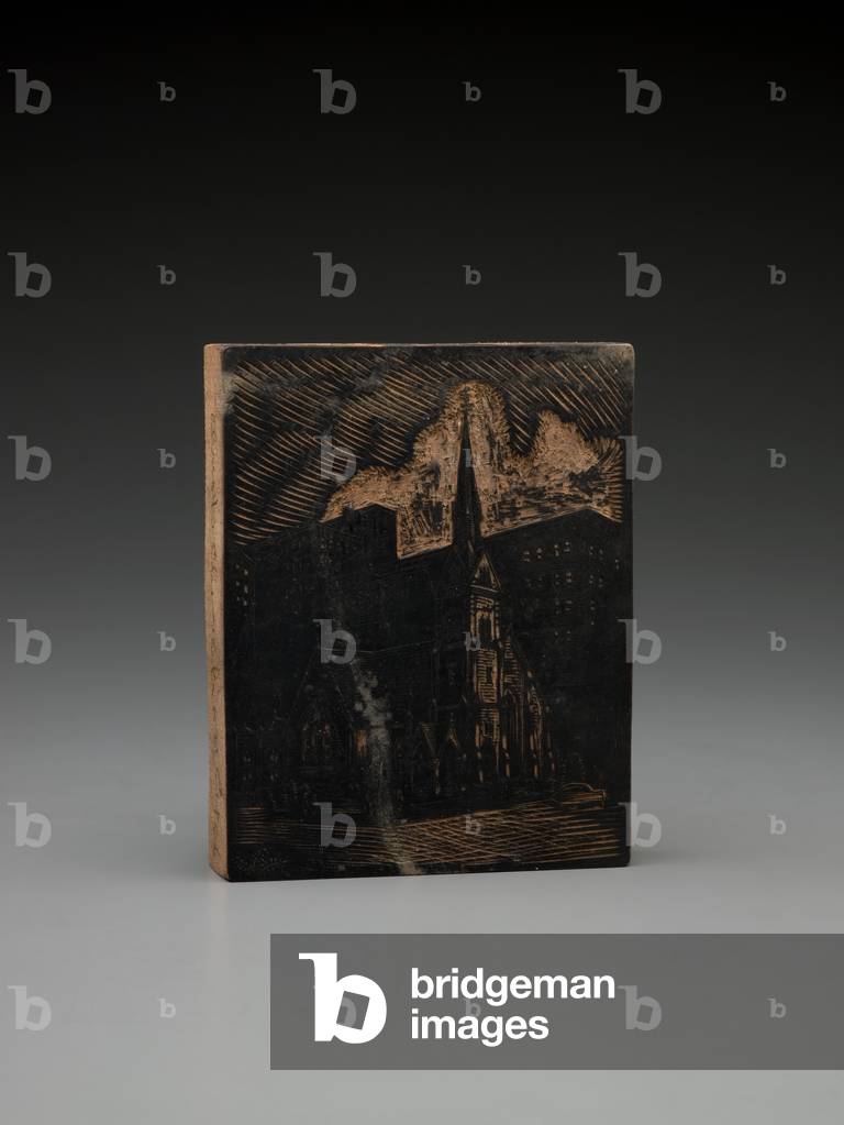 Christ Church on the Circle, c.1935 (basswood)