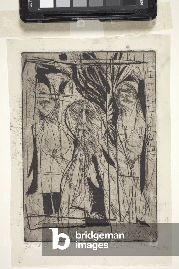 The Perfect Gypsy (etching and aquatint)