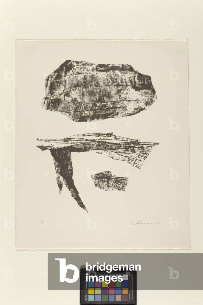 X (lithograph on stone)