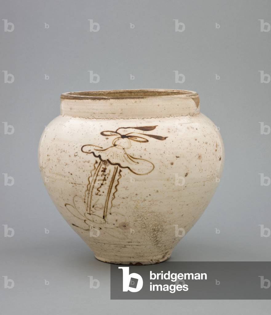 Jar, 1250-1300 (stoneware with pigment)