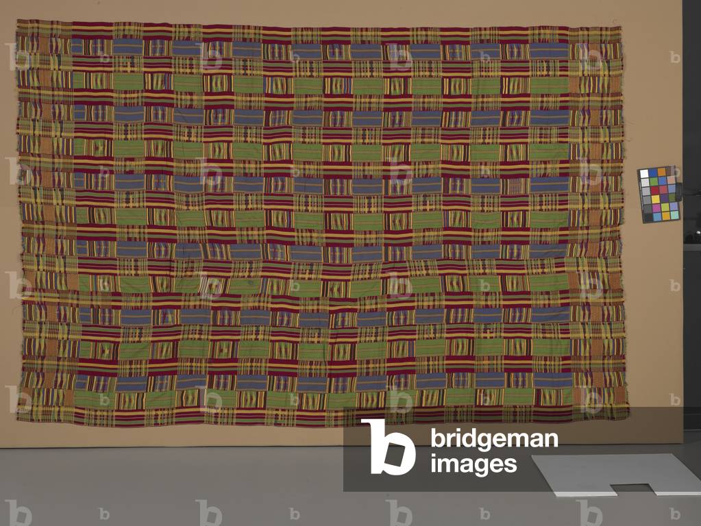 Man'S Wrapper; Oyokomon Kente (photo)