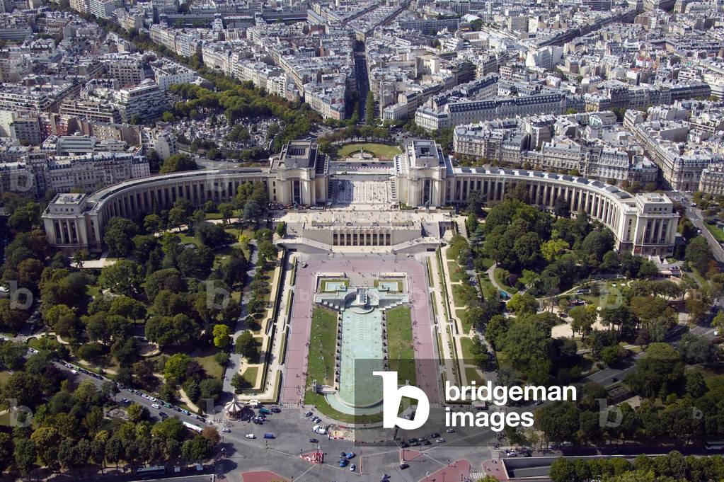 view from Eiffel Tower, Paris, Ile de France