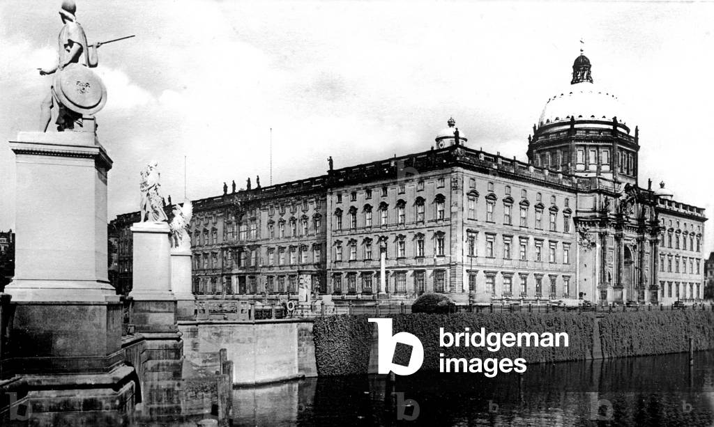 Germany, Berlin: Berlin Castle (Berliner Stadtschloss), Berlin City Hall. Photography around 1932