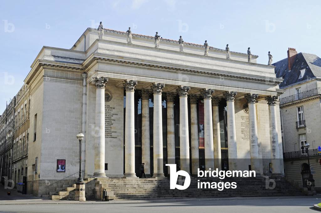 Town theatre, theatre, Nantes, Loire-Atlantique (Loire Atlantique), Pays de la Loire, France, Europe. Photography
