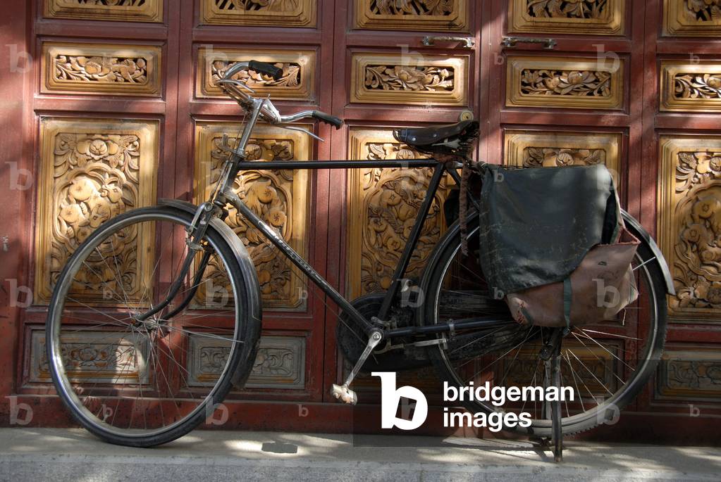 Chinese bicycle; Dali; Yunnan Province; People's Republic of China; Asia