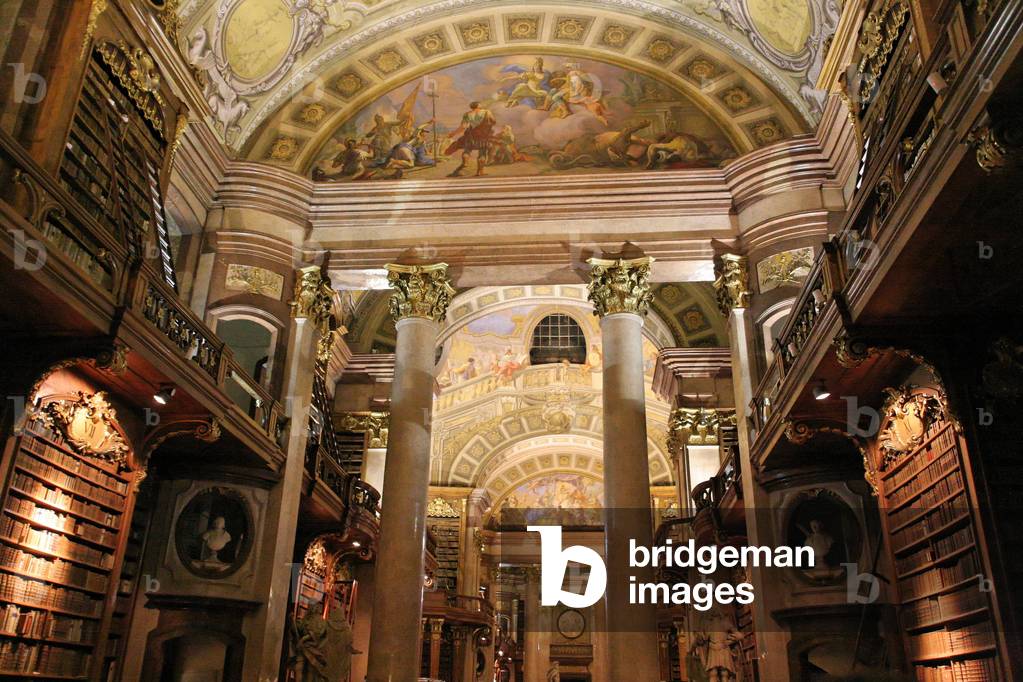 Austrian National Library, Vienna, Austria. Photography